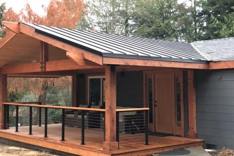 New Covered Porch for Added Curb Appeal