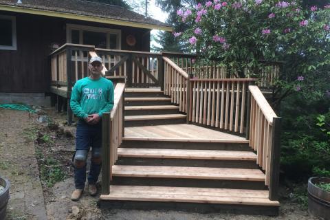 Blaine Sr Lead Carpenter Curb Appeal Construction Eureka Ca