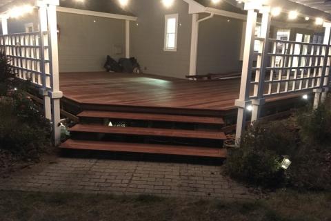 Camaru Decking Brazilian Hardwood Curb Appeal Construction 