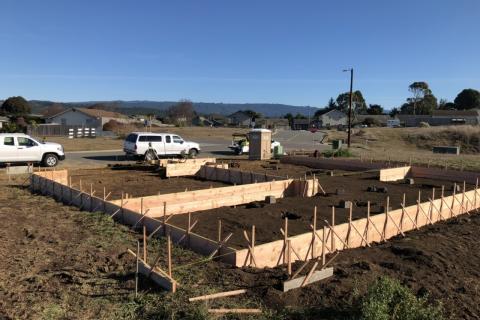 Framing Foundation Curb Appeal Construction New House Builders