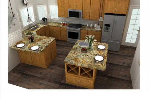 Kitchen Plans Curb Appeal Construction Photo 