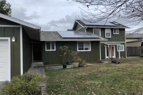 New Siding Board and Batt Hardi Curb Appeal Construction Eureka