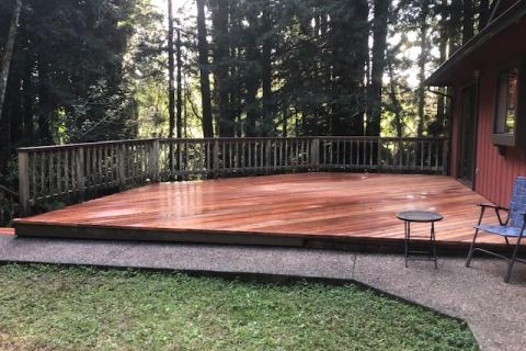 Redwood Deck 