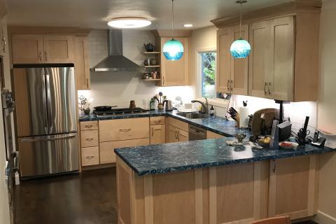Remodel Kitchen Shaker Hardwood With Sub Way Tile Curb Appeal Construction